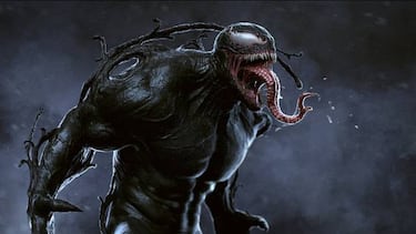 El Venom más terrorífico en nuevos artes de la película de Sony