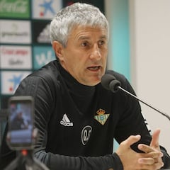 Setién insiste: "A Ceballos en el Madrid se le ve triste..."