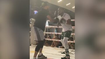 El impactante entrenamiento de Floyd Mayweather Jr. a sus 45 años