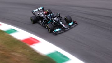 Valtteri Bottas (Mercedes W12). Monza, Italia. F1 2021.