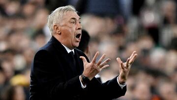 Ancelotti, entrenador del Real Madrid.