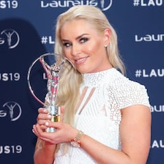 Lágrimas de Vonn ante las leyendas: "Amé el riesgo"