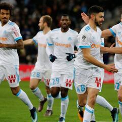 El Marsella se aúpa a la segunda plaza tras golear 6-3 al Metz