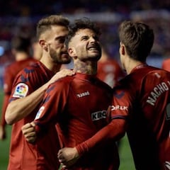 Osasuna se acerca el liderato