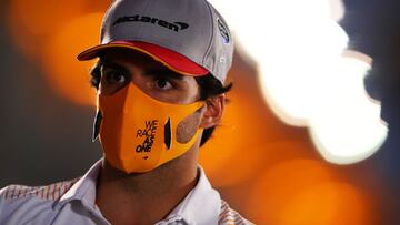 Carlos Sainz (McLaren). Bahr&eacute;in, F1 2020. 