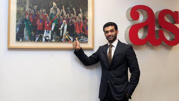 31/10/17 VISITA AL DIARIO AS  DE HASSAN AL THAWADI SECRETARIO GENERAL DEL MUNDIAL DE FUTBOL QATAR 2022