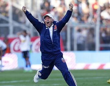 Jorge Sampaoli dirigió 3 partidos ante Colo Colo en el Monumental, con un 11,1% de rendimiento.