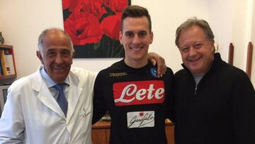 Milik recibe el alta y jugará el partido contra el Madrid