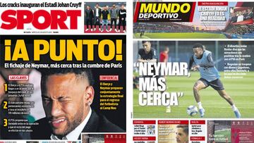 Neymar eclipsa incluso al Estadi Johan Cruyff