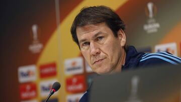 El entrenador del Olympique de Marsella, Rudi García.