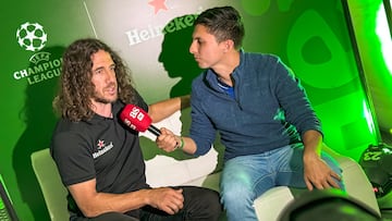 Carles Puyol en entrevista con Diario AS Colombia