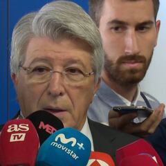 Cerezo: "Saúl es jugador del Atleti y no se va a ir a ningún sitio"