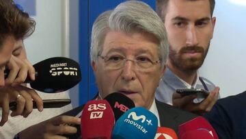 Cerezo: "Saúl es jugador del Atleti y no se va a ir a ningún sitio"