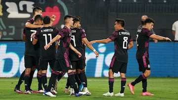 during the game Mexico vs Panama, friendly preparation prior to the start of the 2021 Concacaf Gold Cup and the Tokyo 2020 Olympic Games, at the Nissan Stadium, on June 30, 2021.
<br><br>
durante el partido Mexico vs Pana
