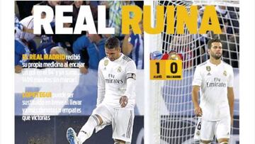 La crisis del Madrid anima a la prensa de Barcelona