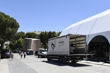 Ambiente de Champions en las calles de Madrid