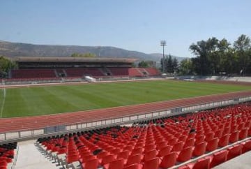 El Estadio Fiscal de Talca se ubica en Talca, ciudad localizada en el centro del país araucano y a menos de 100 kilómetros de Chillán. En este recinto el Tricolor cerrará su participación en la Fase de Grupos ante Alemania. El estadio tiene capacidad para 8,300 espectadores.