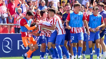 14/09/25 PARTIDO ENTRE EL ATLETICO DE MADRID B Y EL REAL MURCIA CELEBRADO EN LA CIUDAD DEPORTIVA DE ALCALA DE HENARES
1-1 GOL
