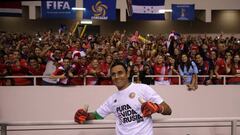 Keylor, duda ante el Tottenham