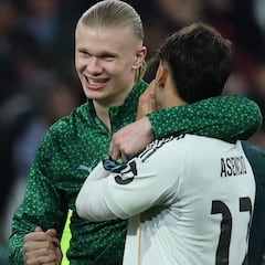 Haaland: “Asencio me empujó y buscó bronca desde el minuto 1, me gusta”