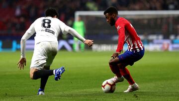 1x1 del Atlético de Madrid: Lemar, al alza y Juanfran no para