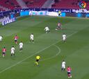 La notable asistencia de un lateral de Atlético en el gol de Morata