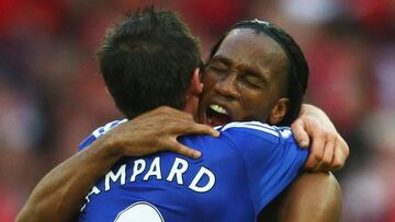 Frank Lampard pays tribute to retiring "monster player" Drogba