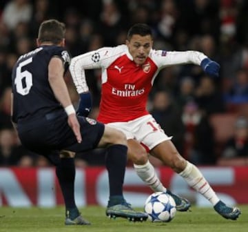 La brillante jornada de Alexis en Champions