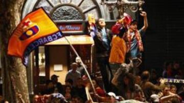 20 detenidos en Canaletas por los incidentes