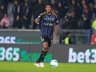 PISA, ITALY - OCTOBER 30: Juan Cuadrado of Pisa Sporting Club in action during the Serie A match between Pisa SC and SS Lazio at Arena Garibaldi on October 30, 2025 in Pisa, Italy. (Photo by Gabriele Maltinti/Getty Images)