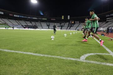 Once Caldas venció 2-0 a Nacional en el Palogrande por la fecha 10 de la Liga BetPlay y es nuevo líder del campeonato.