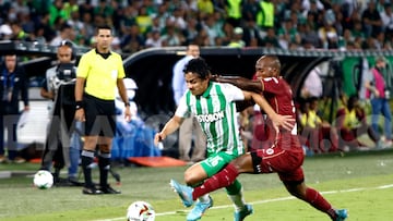 Partido de ida de la gran final de la Liga Betplay entre Atlético Nacional y Deportes Tolima en el Atanasio Girardot.