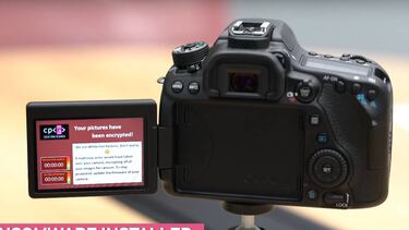 Logran hackear con Ransomware cámaras de fotos digitales DSLR