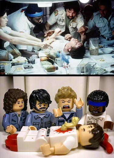 25 películas históricas recreadas con figuras de LEGO