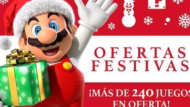 Promoción Nintendo: 240 juegos en oferta por Navidad