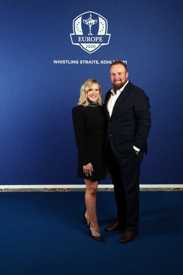 Shane Lowry y Wendy Honner.