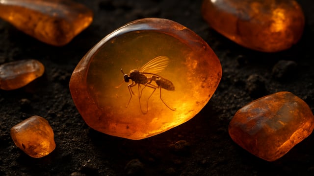 Tiny flies and wasps trapped for 112 million years offer a rare window into the rise of flowering plants in the Amazon basin.