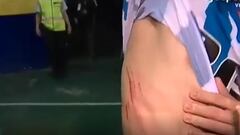 La plancha del nuevo fichaje albo a Lautaro: ¡ojo a cómo lo dejó!