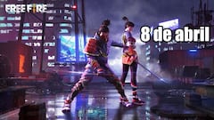 Free Fire: códigos de recompensa gratis de hoy, 8 de abril de 2021