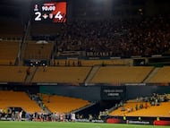 Imagen del estadio de La Cartuja en el Betis-Sporting de Braga.