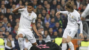 El Real Madrid, sin dos puntales: Casemiro y ahora Modric