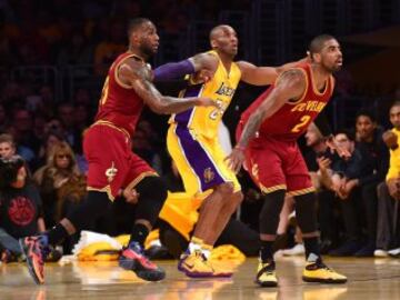 LeBron, Kobe Bryant y Kyrie Irving.