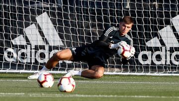 El ucranio Lunin (19 a&ntilde;os) fue presentado el pasado lunes y ser&aacute; el tercer portero en la plantilla de Lopetegui.