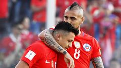La conexión Vidal-Alexis que no se daba desde el 7-0 a México