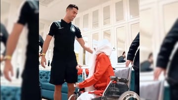 Sale a la luz video de Cristiano con la pintora iraní Fatemeh