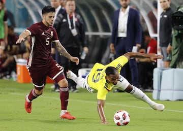 La Selección Colombia dirigida por el técnico encargado, Arturo Reyes, venció a la Venezuela de Rafael Dudamel en partido amistoso jugado en Miami