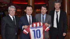 El Atlético de Madrid abrirá 200 tiendas en China