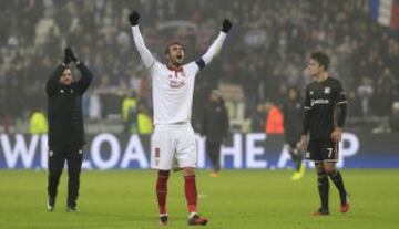 El Sevilla a octavos. Iborra.