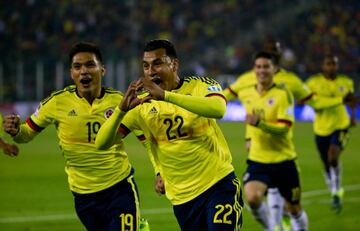 El 17 de junio de 2015, Colombia logró una victoria histórica al derrotar 1-0 a Brasil en Santiago, por la segunda fecha del Grupo C. Jeison Murillo anotó el gol y Carlos Bacca fue expulsado sobre el final.