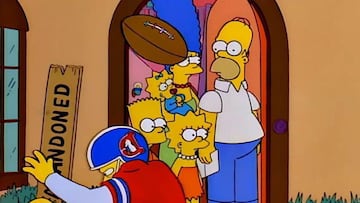 La icónica serie animada cuenta con más de 750 episodios a través de sus 35 temporadas y en varios de ellos hay referencias claras de la NFL y el futbol americano.
